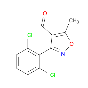 4-Isoxazolecarboxaldehyde,3-(2,6-dichlorophenyl)-5-methyl-