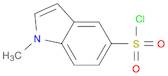 1H-Indole-5-sulfonylchloride, 1-methyl-