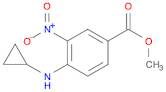 Methyl 4-(cyclopropylamino)-3-nitrobenzoate