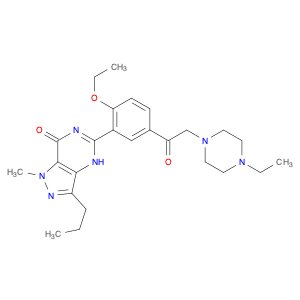 5-(2-Ethoxy-5-(2-(4-ethylpiperazin-1-yl)acetyl)phenyl)-1-methyl-3-propyl-1H-pyrazolo[4,3-d]pyrimid…