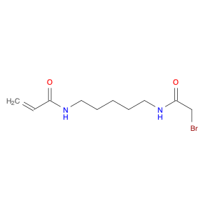 2-Propenamide, N-[5-[(bromoacetyl)amino]pentyl]-