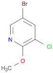 5-Bromo-3-chloro-2-methoxypyridine