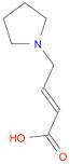 2-Butenoic acid,4-(1-pyrrolidinyl)-, hydrochloride (1:1), (2E)-