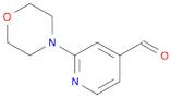 4-Pyridinecarboxaldehyde,2-(4-morpholinyl)-