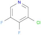 3-CHLORO-4,5-DIFLUOROPYRIDINE