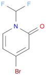 2(1H)-Pyridinone, 4-bromo-1-(difluoromethyl)-