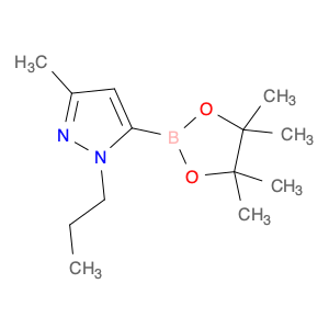 3-Methyl-1-propyl-5-(4,4,5,5-tetramethyl-1,3,2-dioxaborolan-2-yl)-1H-pyrazole