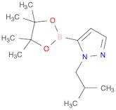 1-(2-Methylpropyl)-5-(4,4,5,5-tetramethyl-1,3,2-dioxaborolan-2-yl)-1H-pyrazole