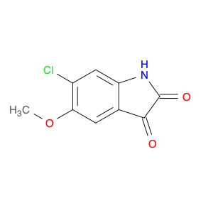 1H-Indole-2,3-dione, 6-chloro-5-methoxy-