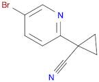 1-(5-Bromopyridin-2-yl)cyclopropanecarbonitrile