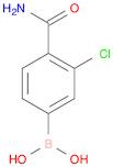 Boronic acid,B-[4-(aminocarbonyl)-3-chlorophenyl]-