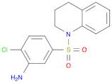 1-(3-AMINO-4-CHLOROBENZENESULFONYL)-1,2,3,4-TETRAHYDROQUINOLINE