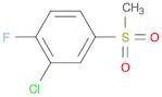 2-CHLORO-1-FLUORO-4-METHYLSULFONYLBENZENE