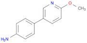 Benzenamine,4-(6-methoxy-3-pyridinyl)-