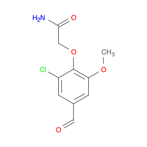 2-(2-CHLORO-4-FORMYL-6-METHOXYPHENOXY)ACETAMIDE