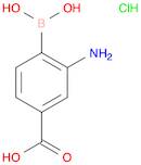 3-Amino-4-boronobenzoic acid hydrochloride