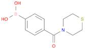 (4-(Thiomorpholine-4-carbonyl)phenyl)boronic acid