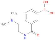 3-(2-(DIMETHYLAMINO)ETHYLCARBAMOYL)PHENYLBORONIC ACID