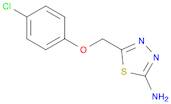 5-((4-Chlorophenoxy)methyl)-1,3,4-thiadiazol-2-amine