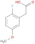 2-(2-fluoro-5-Methoxyphenyl)acetic acid