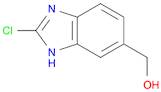 1H-Benzimidazole-6-methanol,2-chloro-