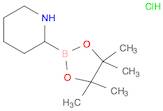 2-(4,4,5,5-Tetramethyl-1,3,2-dioxaborolan-2-yl)piperidine hydrochloride