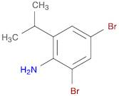 Benzenamine, 2,4-dibromo-6-(1-methylethyl)-