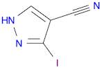 3-Iodo-1H-pyrazole-4-carbonitrile