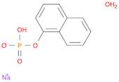 Sodium naphthalen-1-yl hydrogenphosphate hydrate