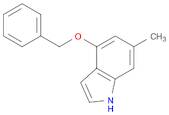 4-BENZYLOXY-6-METHYL INDOLE