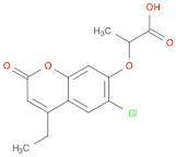 2-((6-Chloro-4-ethyl-2-oxo-2H-chromen-7-yl)oxy)propanoic acid