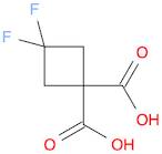 3,3-Difluorocyclobutane-1,1-dicarboxylic acid