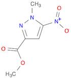 1H-Pyrazole-3-carboxylic acid, 1-methyl-5-nitro-, methyl ester