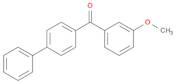 Methanone, [1,1'-biphenyl]-4-yl(3-methoxyphenyl)-