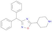 4-(3-BENZHYDRYL-1,2,4-OXADIAZOL-5-YL)PIPERIDINE