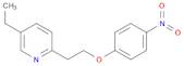 5-Ethyl-2-(2-(4-nitrophenoxy)ethyl)pyridine