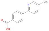 4-(5-Methylpyridin-2-yl)benzoic acid