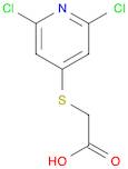 2-((2,6-Dichloropyridin-4-yl)thio)acetic acid