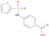 Benzoic acid, 4-[(2-thienylsulfonyl)amino]-