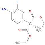 Propanedioic acid,2-(4-amino-3-fluorophenyl)-2-methyl-, 1,3-diethyl ester