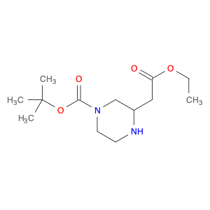 tert-Butyl 3-(2-ethoxy-2-oxoethyl)piperazine-1-carboxylate