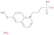 Quinolinium,6-methoxy-1-(3-sulfopropyl)-, inner salt