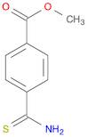 Benzoic acid, 4-(aminothioxomethyl)-, methyl ester