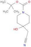 tert-Butyl 4-(cyanomethyl)-4-hydroxypiperidine-1-carboxylate