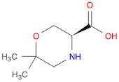 3-Morpholinecarboxylicacid, 6,6-dimethyl-, (3S)-