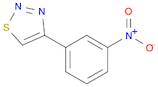 4-(3-Nitrophenyl)-1,2,3-thiadiazole