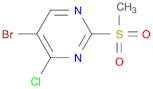 5-BROMO-4-CHLORO-2-METHANESULFONYL-PYRIMIDINE