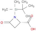 2-Azetidinecarboxylicacid, 1-[(1,1-dimethylethyl)dimethylsilyl]-4-oxo-, (2S)-