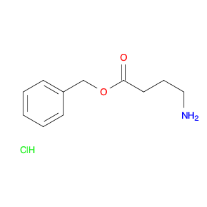 Butanoic acid, 4-amino-, phenylmethyl ester, hydrochloride