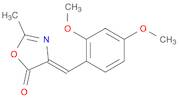 (Z)-4-(2,4-Dimethoxybenzylidene)-2-methyloxazol-5(4H)-one